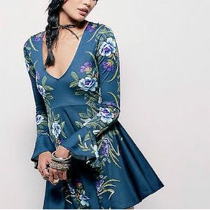 Free People NWOT Fit & Flare Date Night Dress